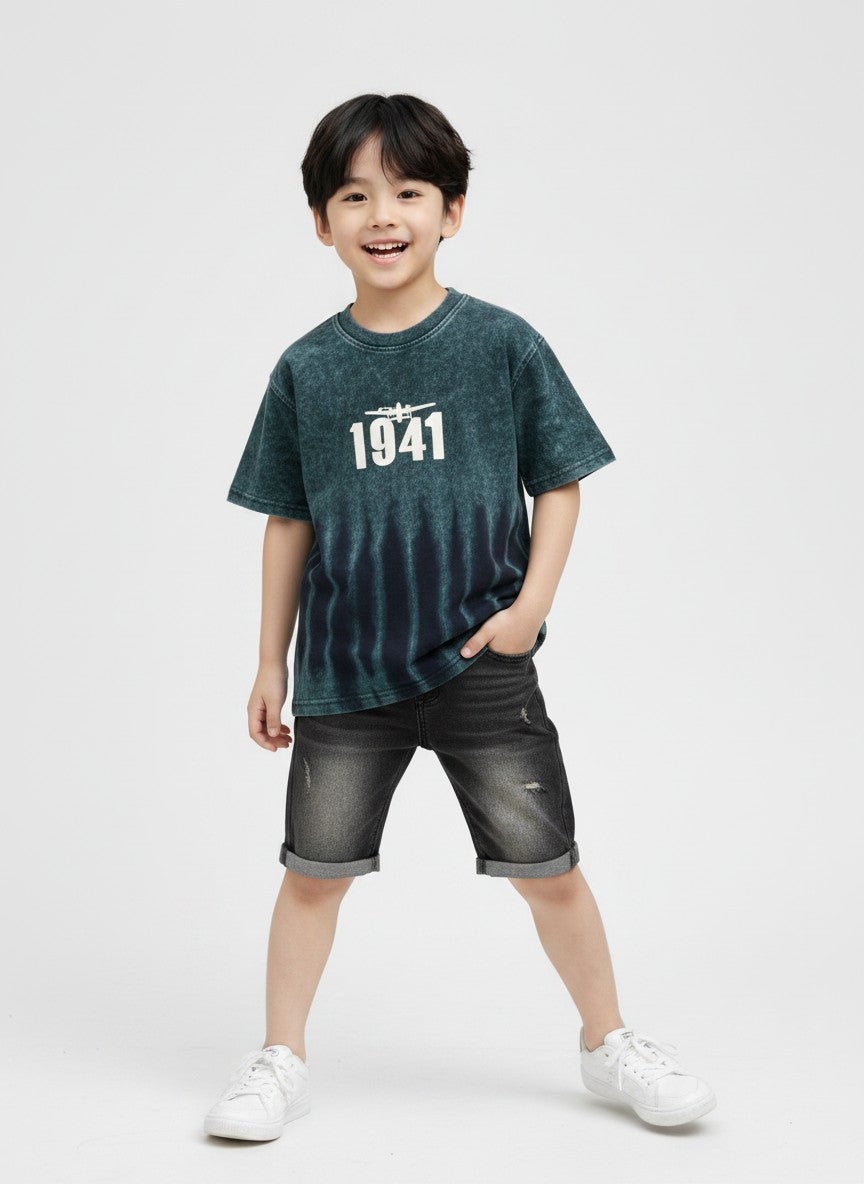 Young Trend πΉAcid Wash TeeπΉ For Boys π£