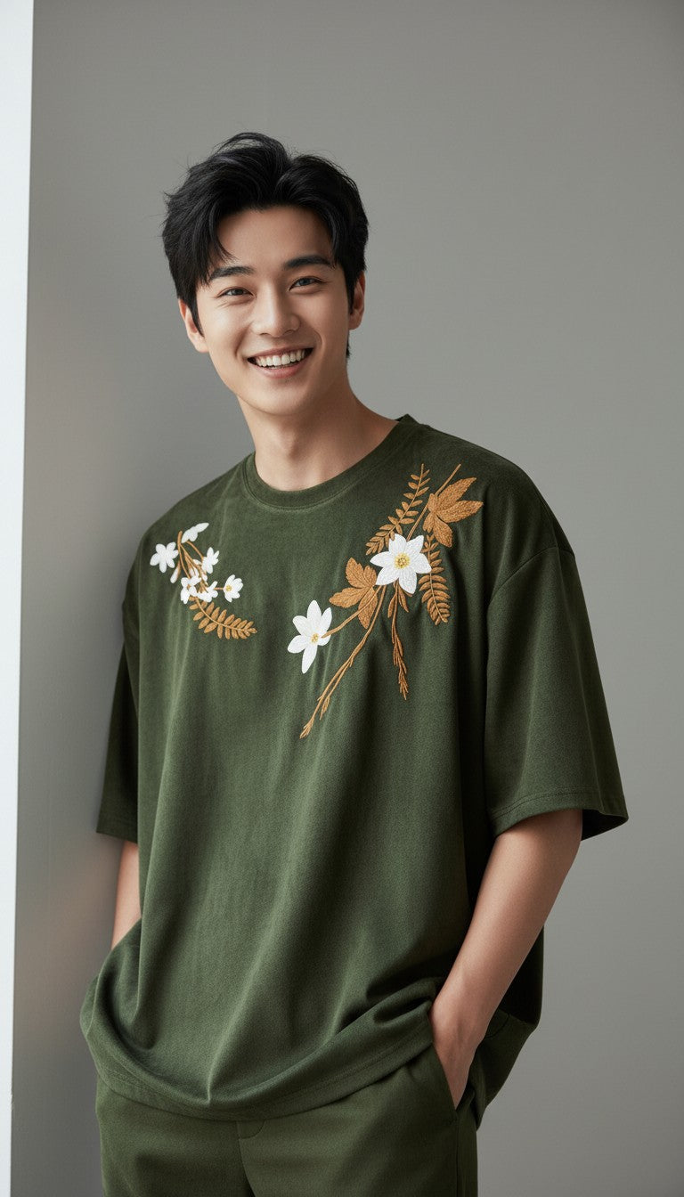 👕 Premium Front Embroidery T-Shirt