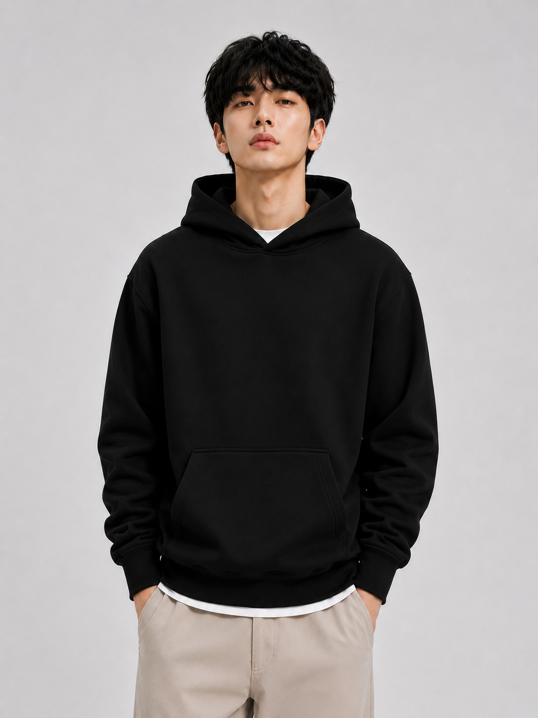 Midnight Men's Oversized Hoodie 🌟