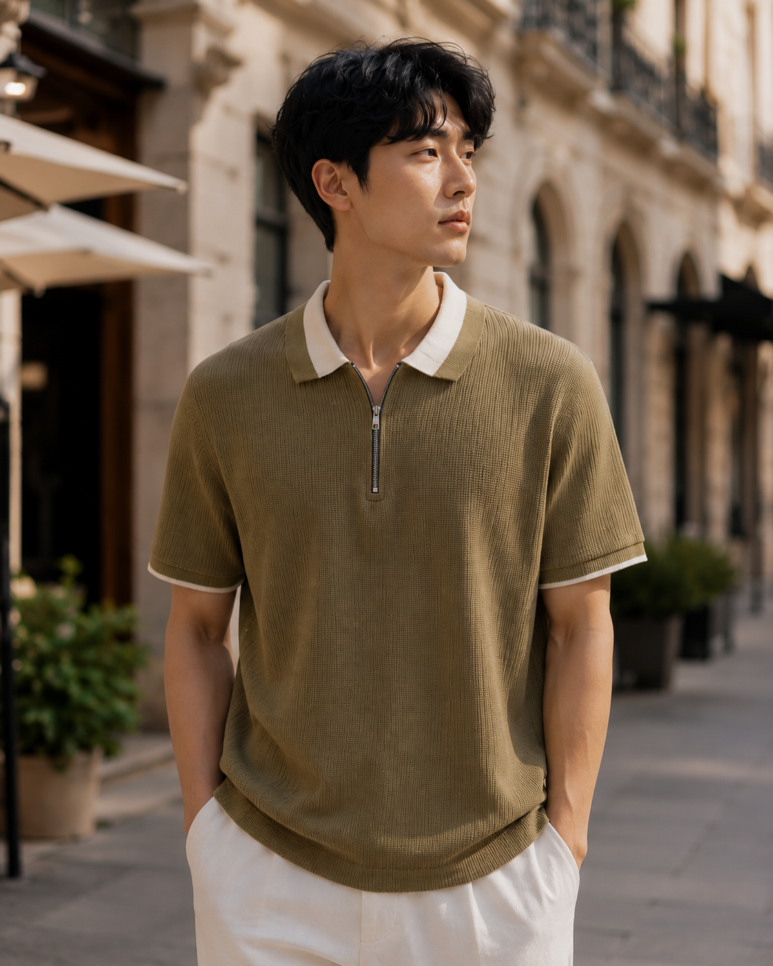Men's Polo T shirt Knit Design ✨