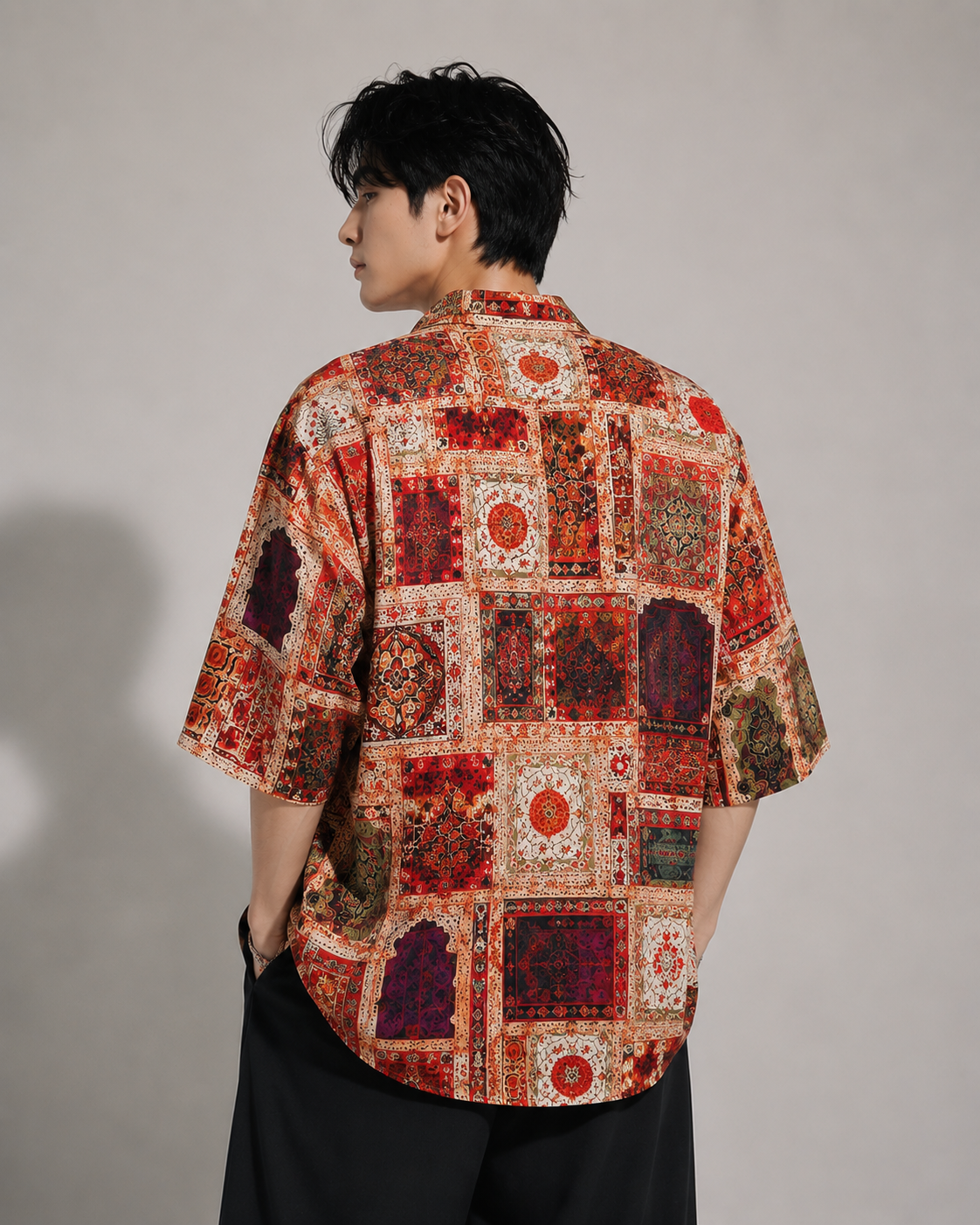 Vintage Men's Linen Shirt 👑