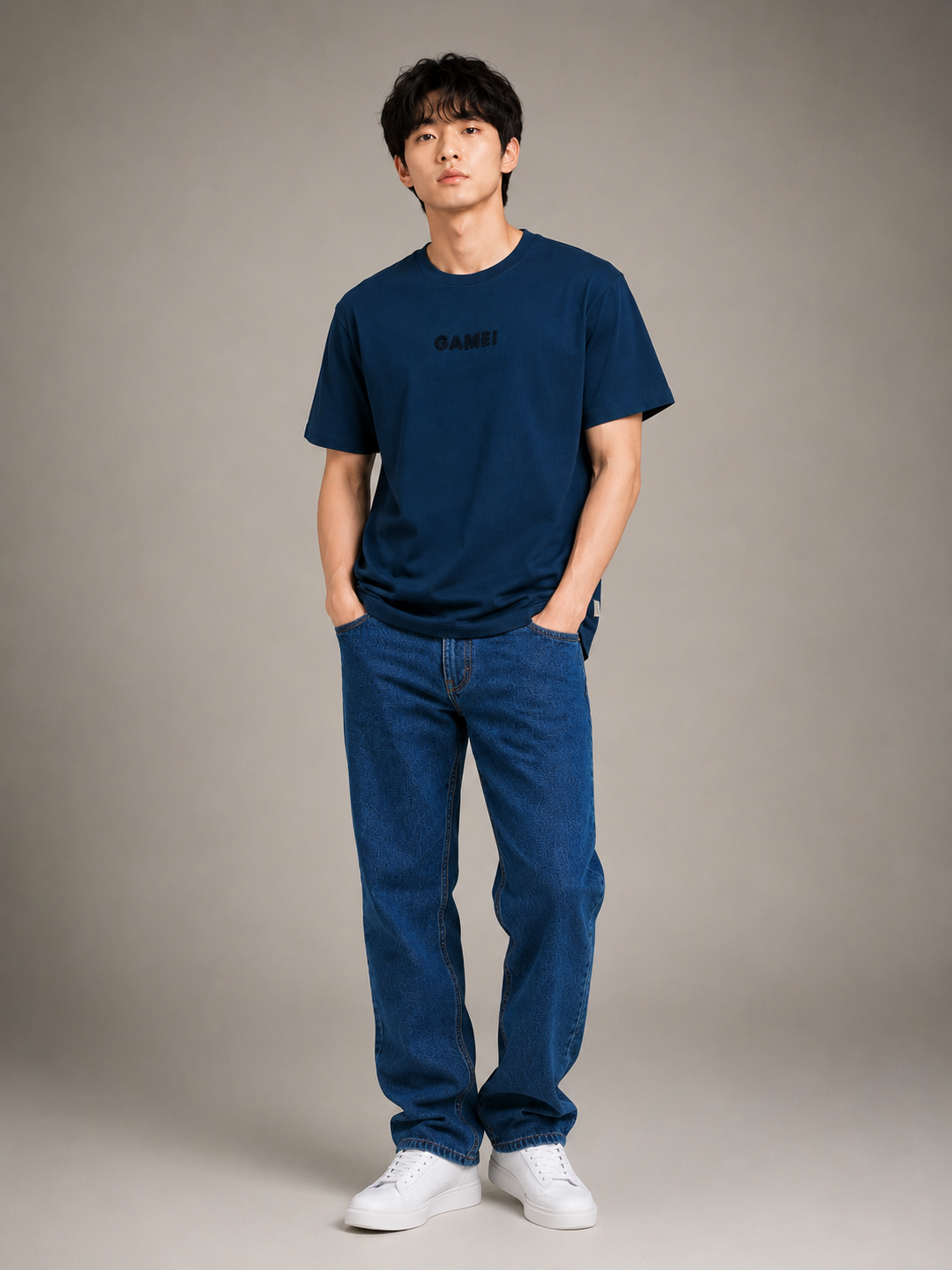 Men's Cotton Crew Neck T-Shirt - Regular Fitβ
