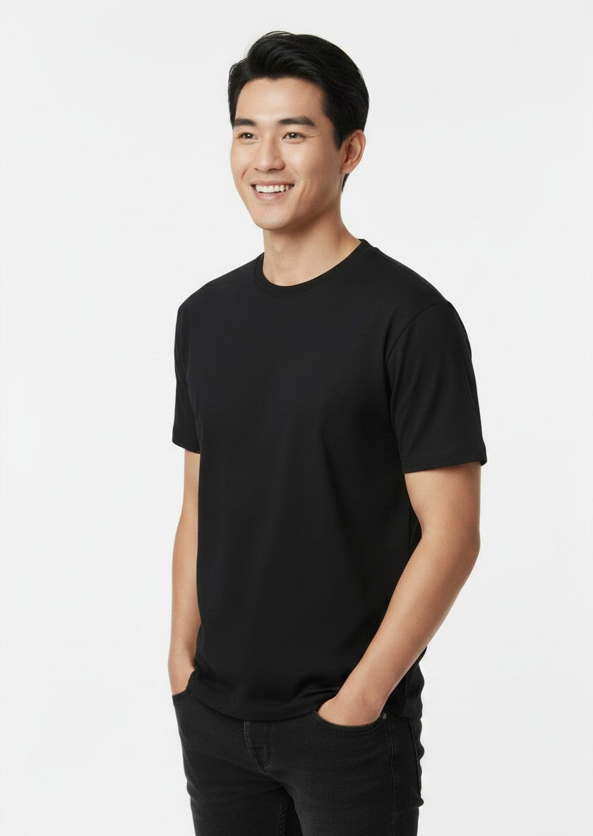 🖤 Men's Cotton Crew Neck T-Shirt