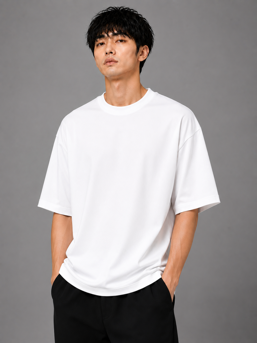 Men's Oversized T-Shirt Solid ✨