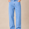 Men's Mom Fit Washed Denim Jeans 👖